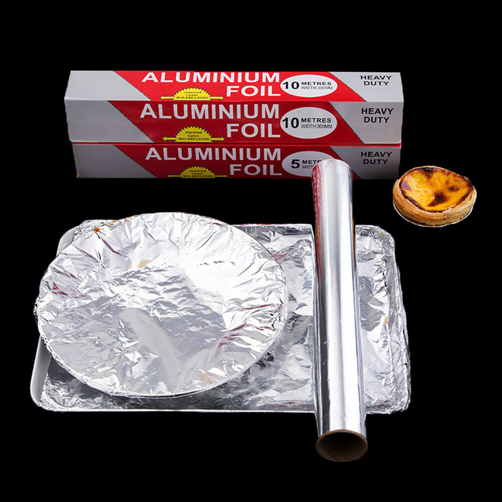 10M Wrap Aluminum Tin Foil Paper Food Pack Cook Baking Barbecue Grill lxJ.l8