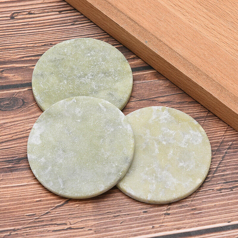 3Pcs Eyelash Extension Jade Stone Glue Adhesive Pallet False Eyelashes To.l8