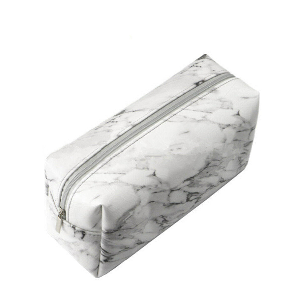 Fashion Marble Pattern Purse Box Travel Bag Makeup Cosmetic Bag Pencil Case Gift