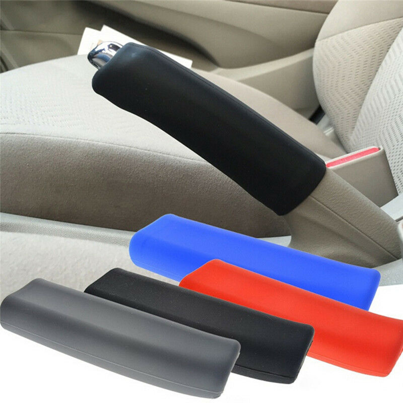 Universal Auto Car Hand Brake Parking Sleeve Silicone Gel Anti-Slip Cove.l8