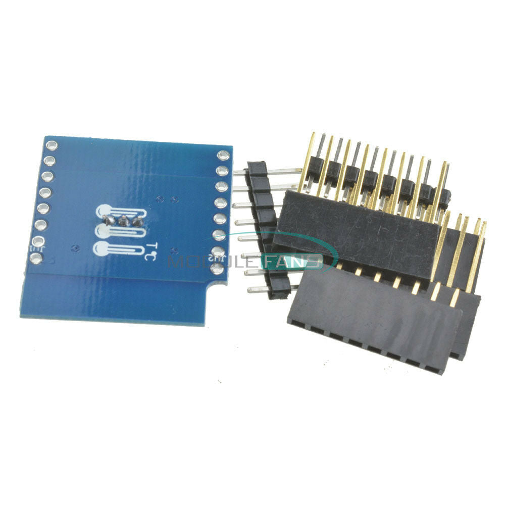 DS18B20 Temperature Shield For Wemos D1 Mini ESP8266 Arduino NodeMcu Blynk