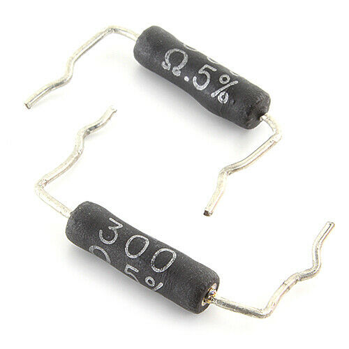 [20pcs] RS02B300R0.5%E12 300R 0.5% 20ppm 3W AXIAL