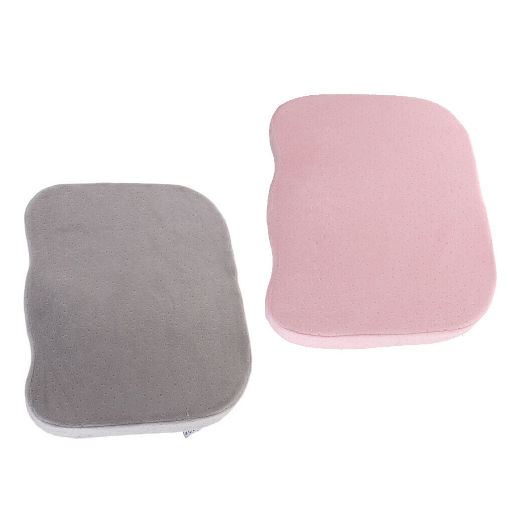 2X Comfort Memory Foam Chair Seat Cushion Pads with Removable Zipper Cover