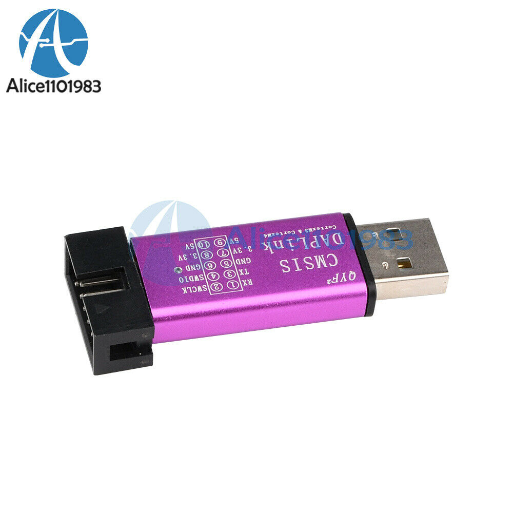 DAPLink Emulator Burner Downloader USB-to-Serial HID Support MDK IAR w/ Line New