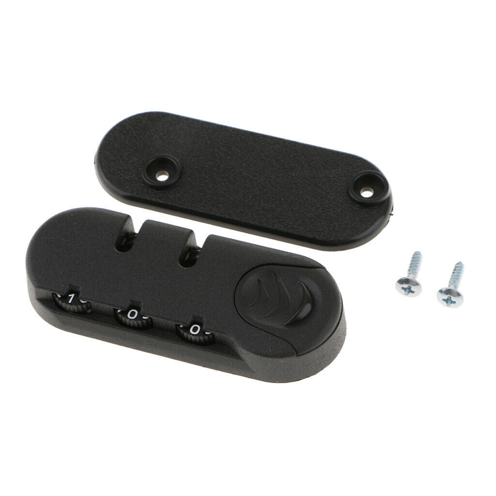 3-digit Combination Resettable Luggage Case Code Lock Padlock DS 004A