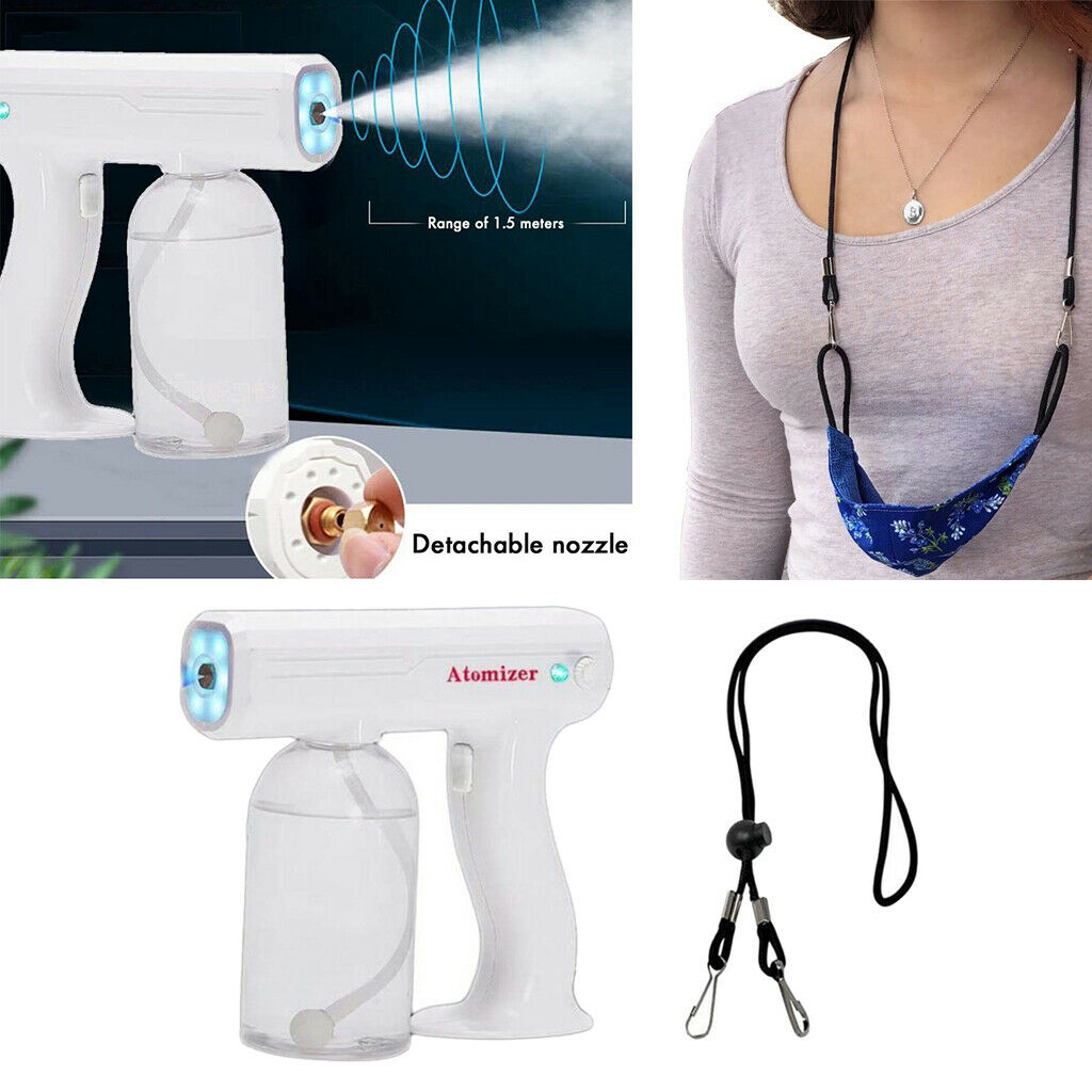 10W USB Nano Sanitizer Sprayer Disinfectant Gun Machine Sanitizing White