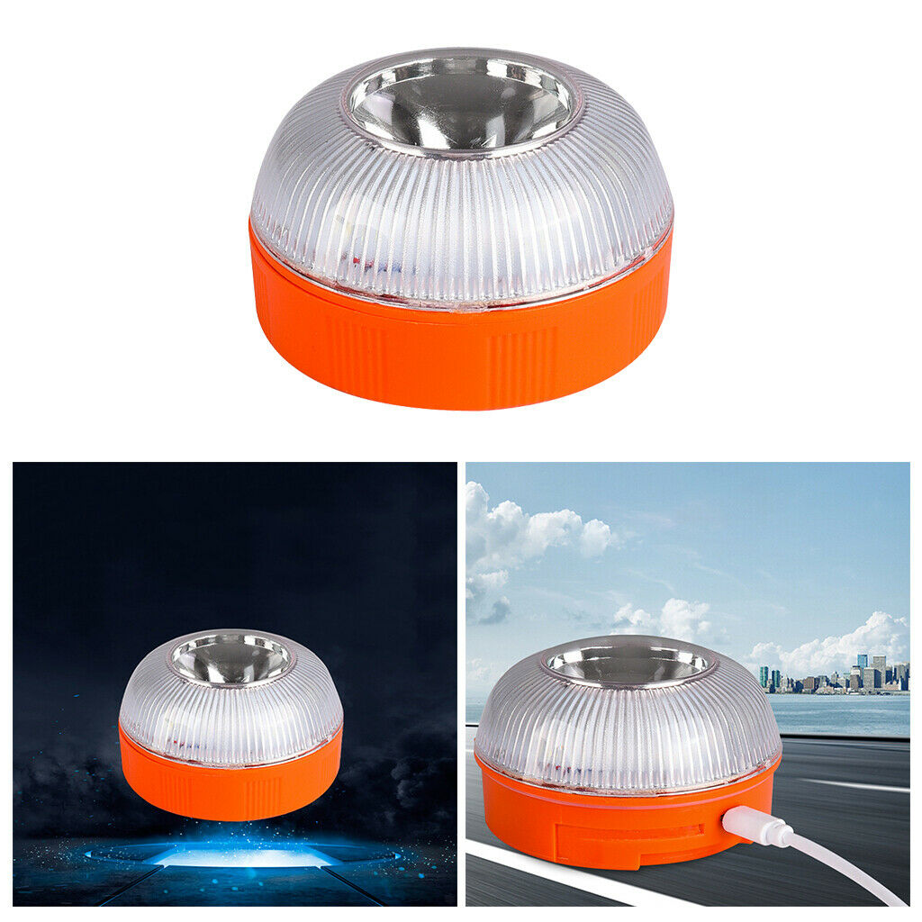 Car Emergency Light, Warning Light Roadside Flare Beacon Light, Induction Safety