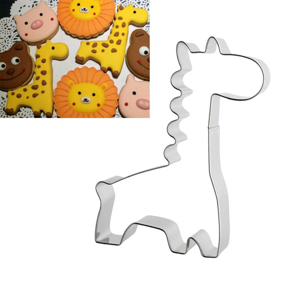 Animal Giraffe Cookie Biscuit Cutter Cake Pastry Bread Mould Mold Baking T.l8