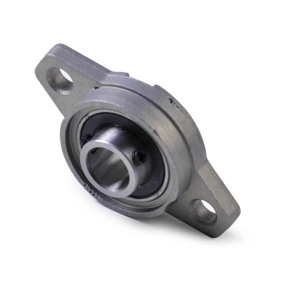 2x FL001 12mm Bore Flange Self aligning Bearing Pillow Mounted Support Block An