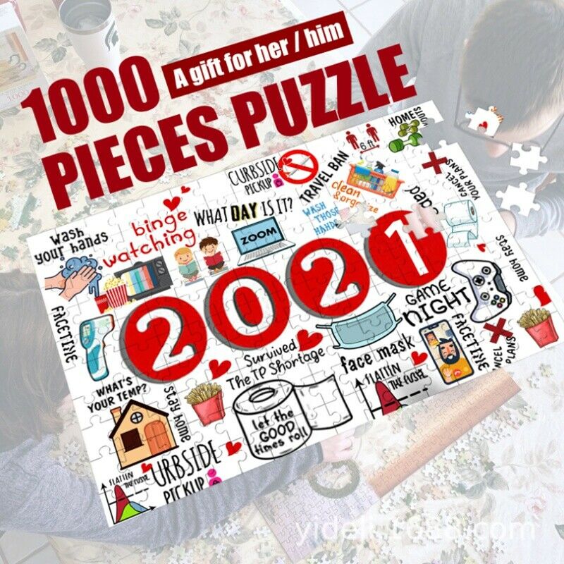 Puzzle 1000 Pieces Jigsaw Puzzles for Adults Paper Assembling Puzzle Games ChiO5