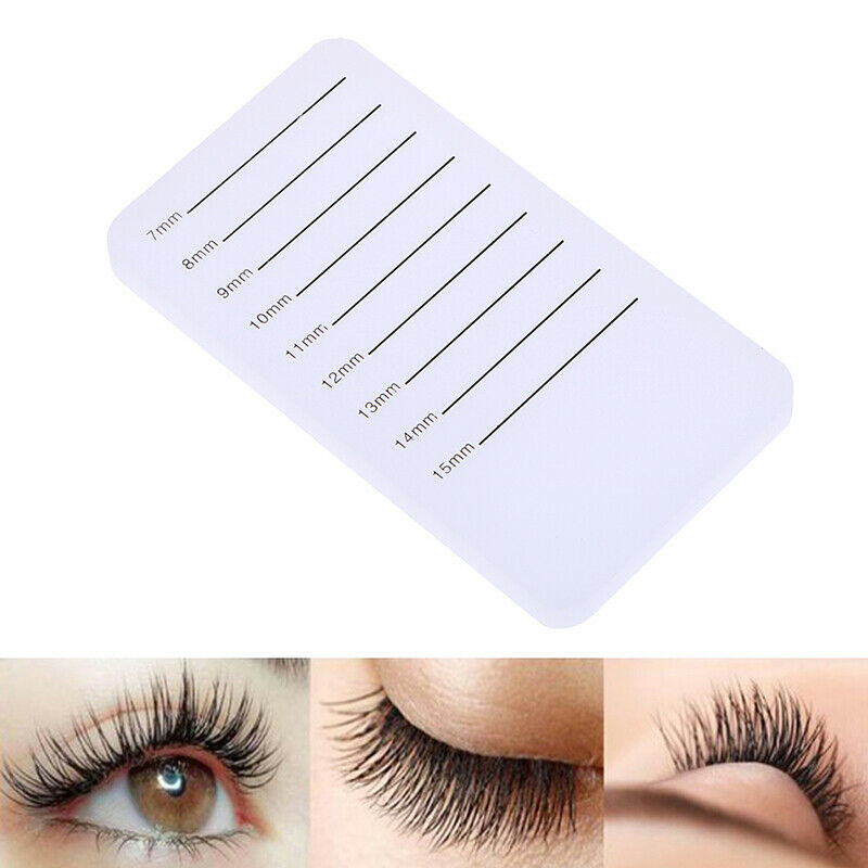 7-15mm Acrylic Adhesive Eyelash Pad Extension False Eyelash Pallet HolderBDAU