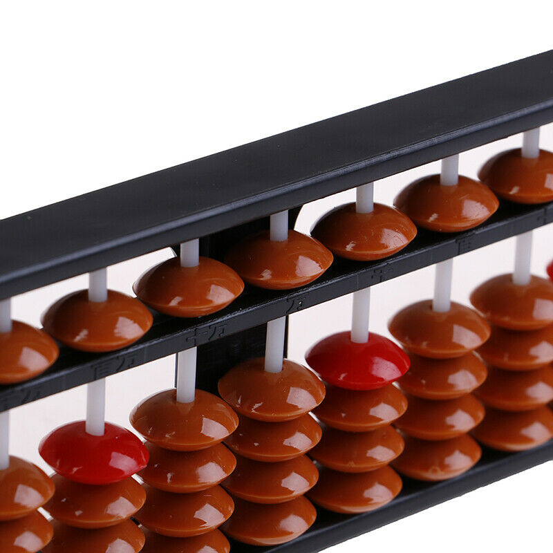 13 Grades Abacus Beads Column Kid School Learning Tools Educational Math Toys TL