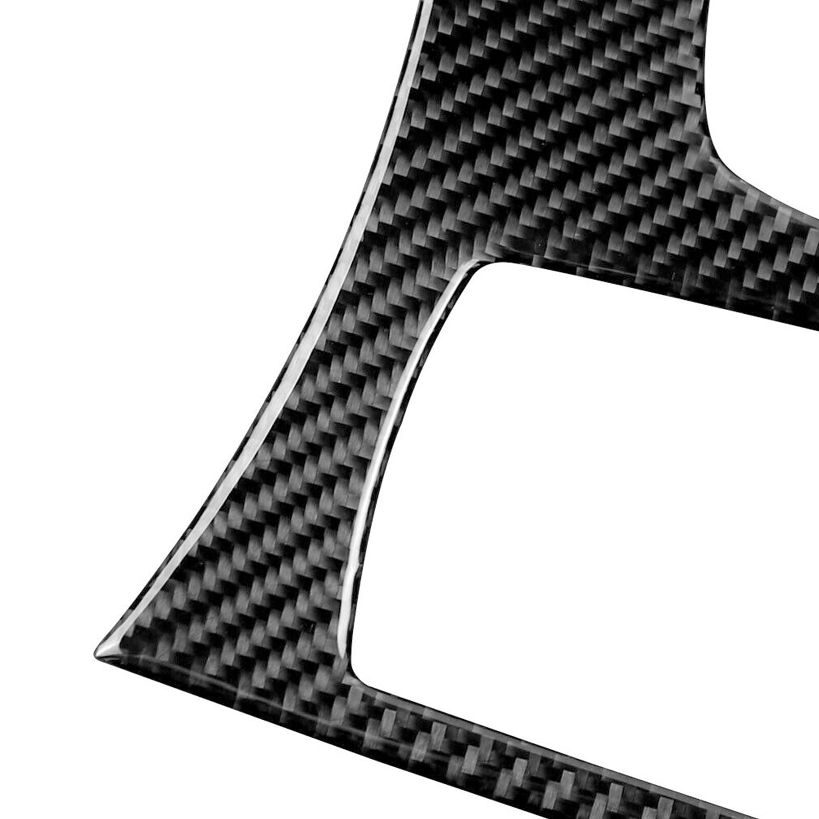 Carbon Fiber Console Gear Shift Panel Trim Fit For Mercedes Benz GLE GLS 2016-18