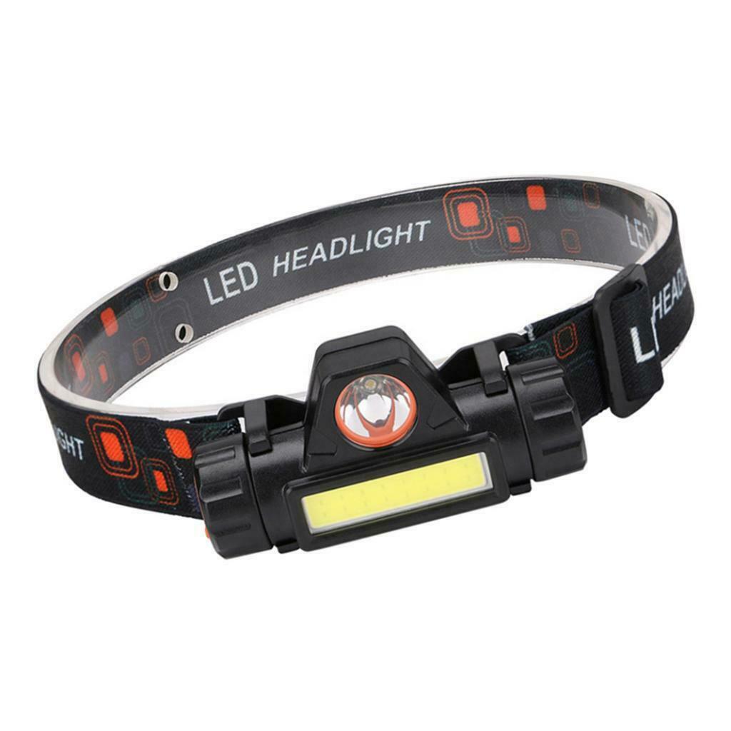 Headlamp Cycling Headlight Running Hiking Flashlight Runner Head Light Lamp