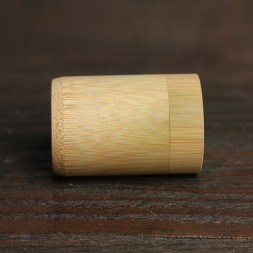 Toothpick Dispenser Holders Bamboo Storage Organizer Travel Home