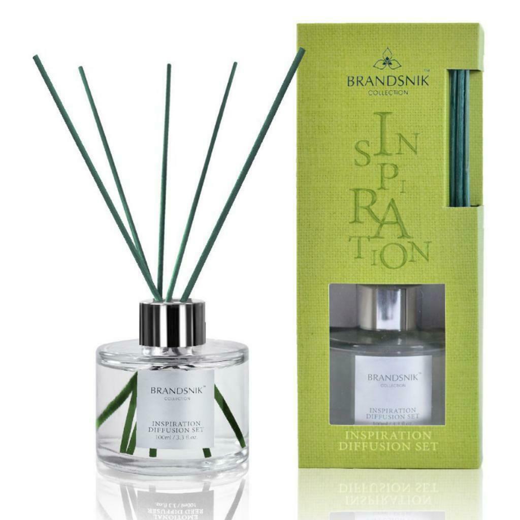 Scented Essential Oil Home Bathroom Toilet Air Freshener Reed Diffuser 100ml