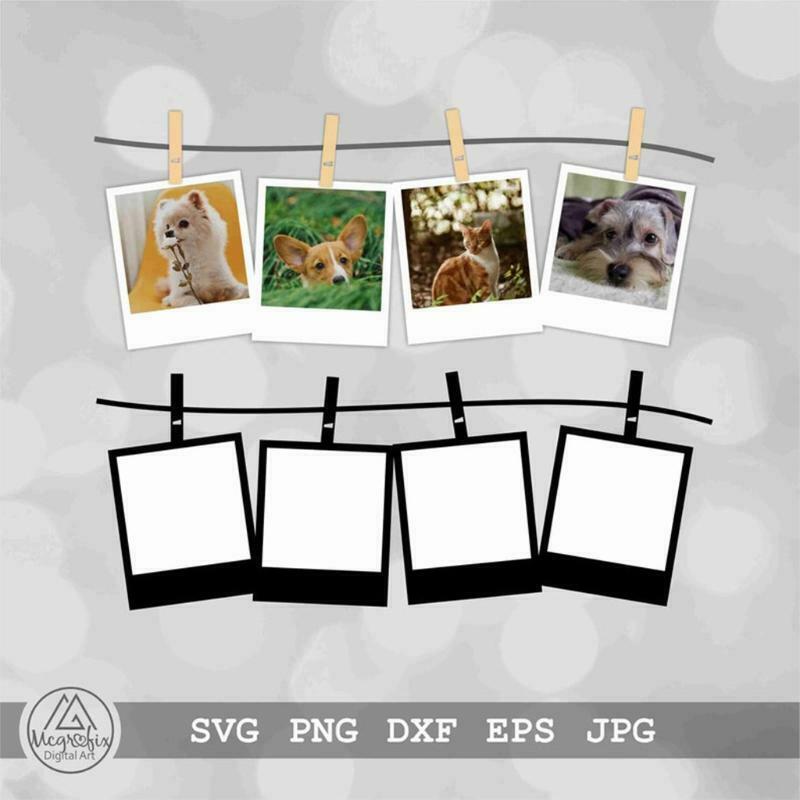Photo Frame Metal Cutting Dies Stencil DIY Scrapbook Album Paper Card Template