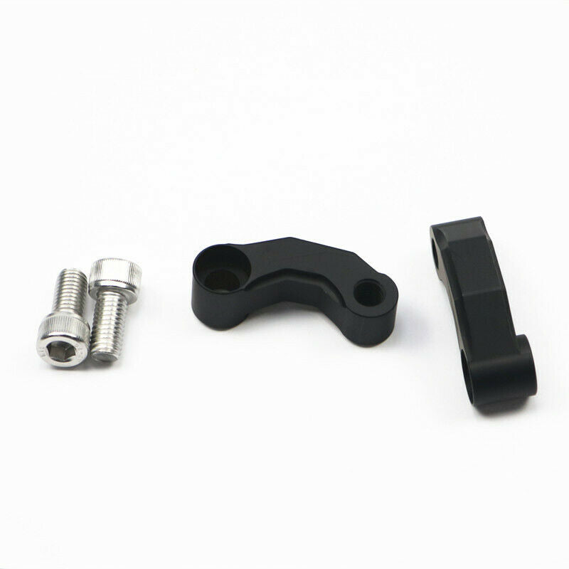 M10 Black Mirror Riser Extension Adapter Bracket For R1200R R1200 GS Adventure