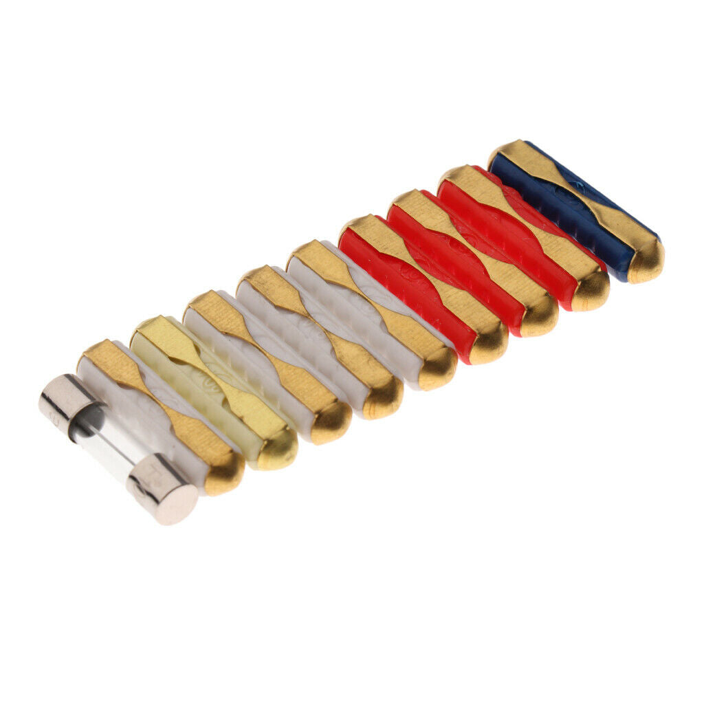 10 Pieces Assorted European Ceramic Melting Tube 23mm X 5mm