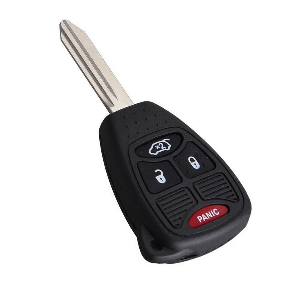For Jeep Wrangler Patriot Liberty 4 Button Remote Head Key Fob Part# OHT692713AA