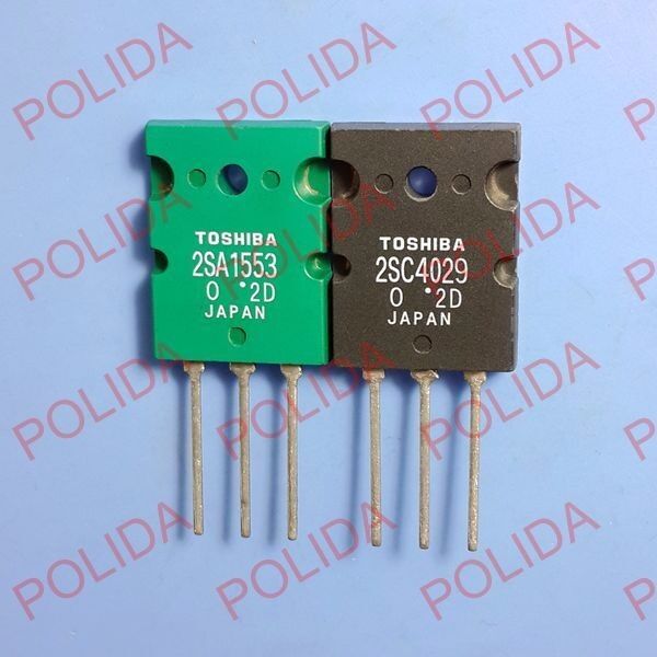 1PAIR OR 2PCS TOSHIBA TO-3PL 2SA1553-O/2SC4029-O 2SA1553/2SC4029 A1553/C4029