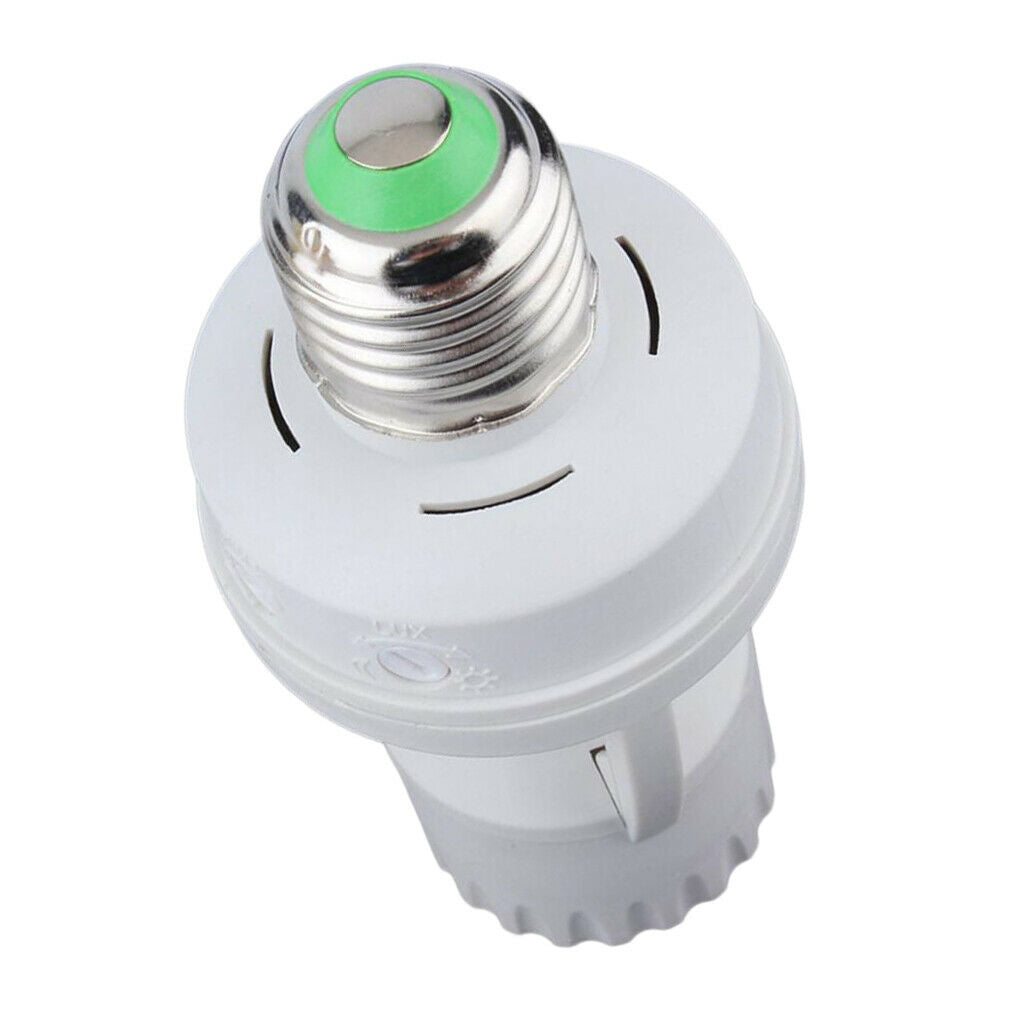 Infrared Sensor Detector Adjustable E27 LED Switch 360Â° for Corridors