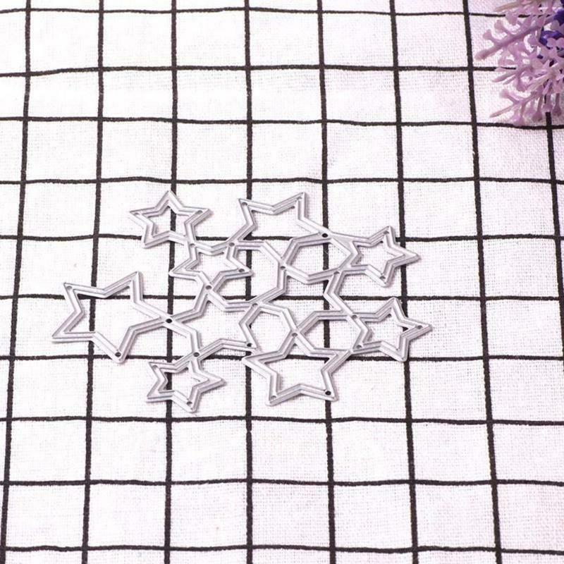Stars Metal Cutting Dies DIY Scrapbooking Paper Stamping cards craft Decor