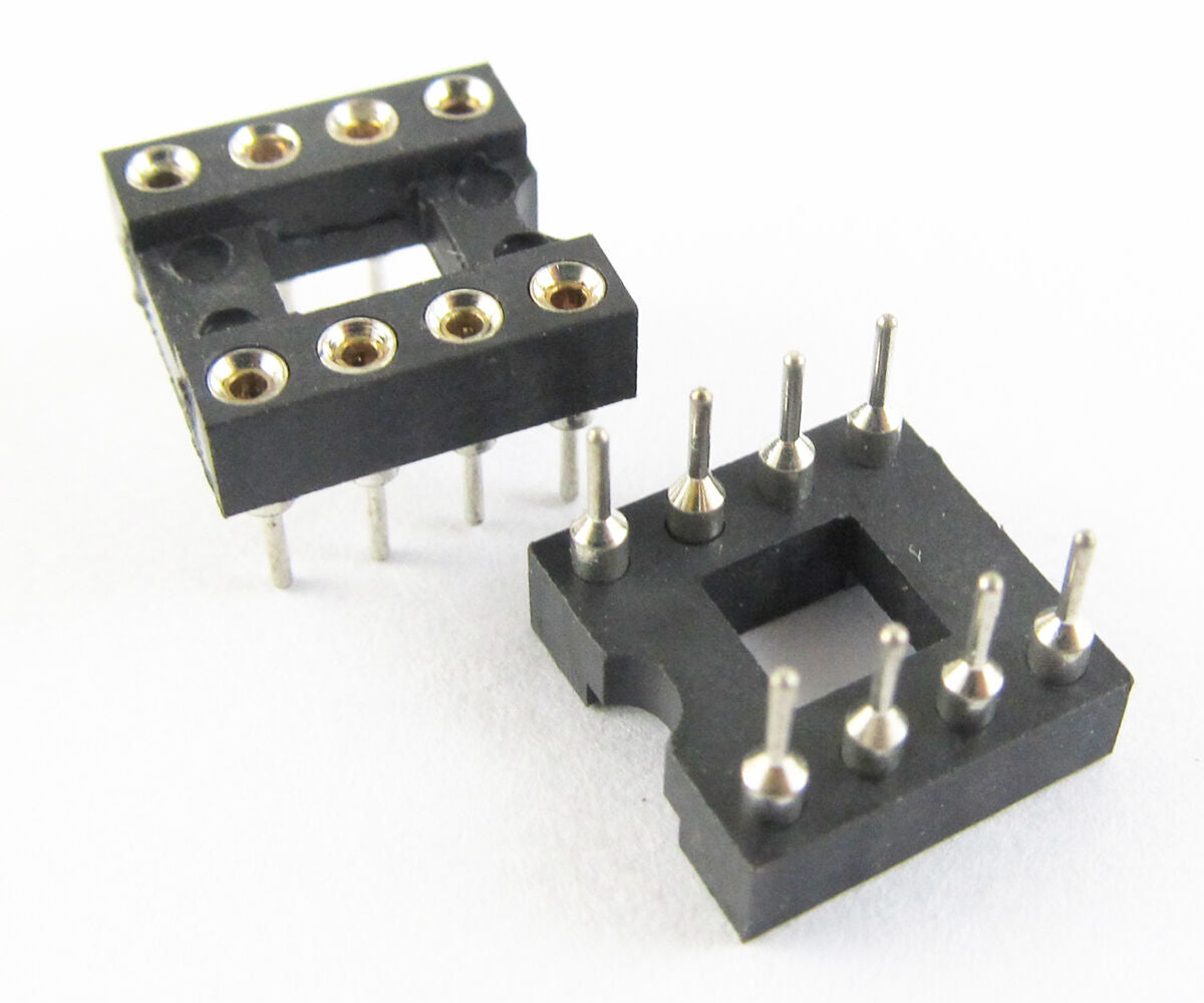 60pcs High Quality 8 Pin Round DIP IC Socket Adapter