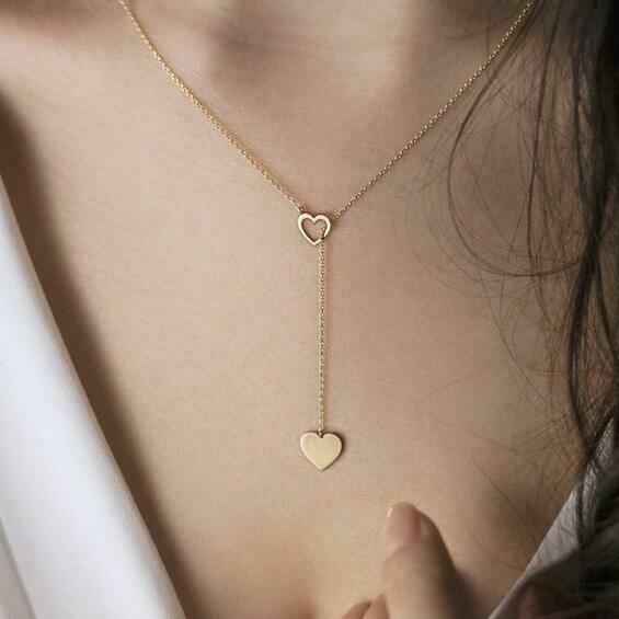 Fashion Women Multilayer Clavicle Necklace Pendant Charm Choker Chain Jewelry