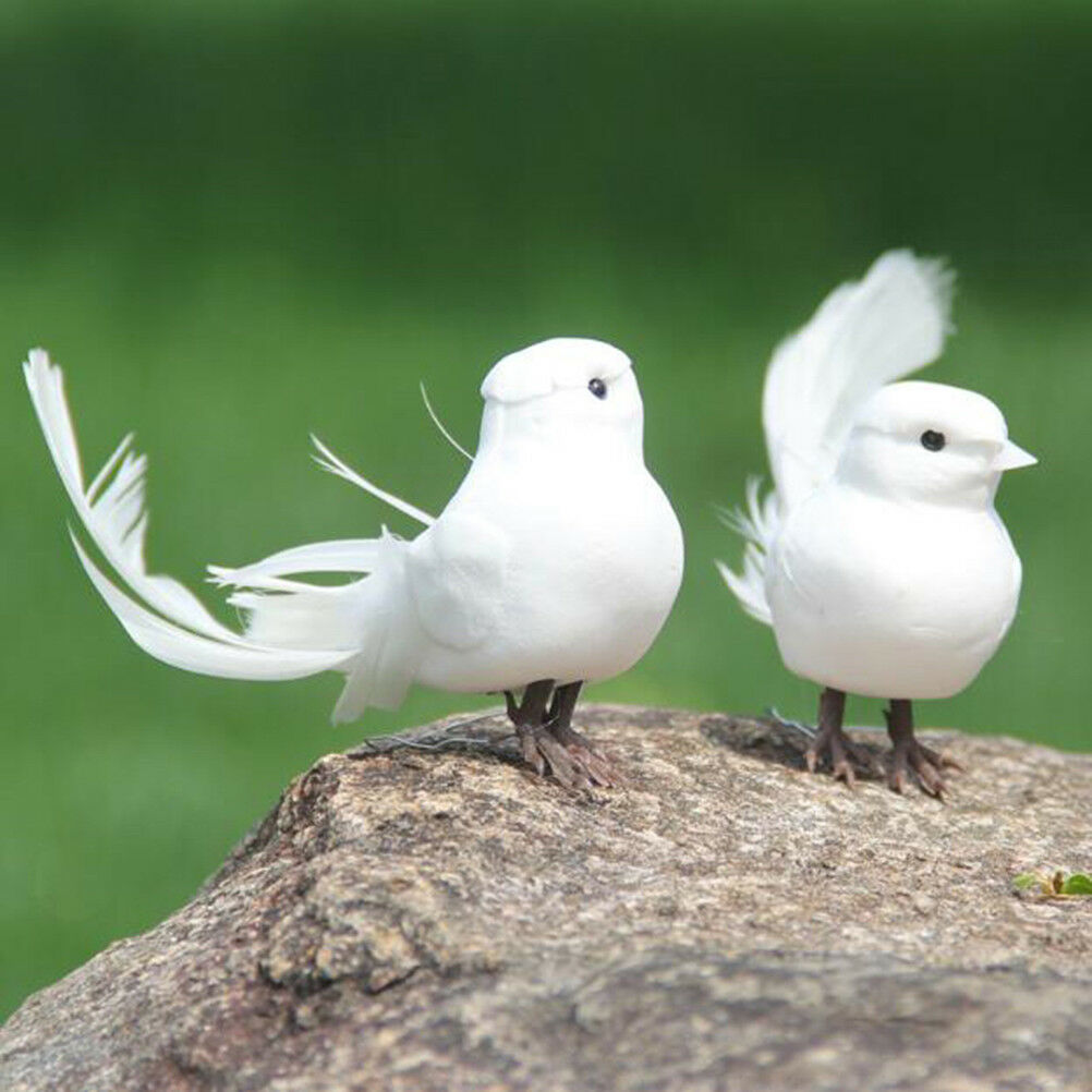 White home decoration diy craft artificial foam birds wedding wreath decorsDEAU