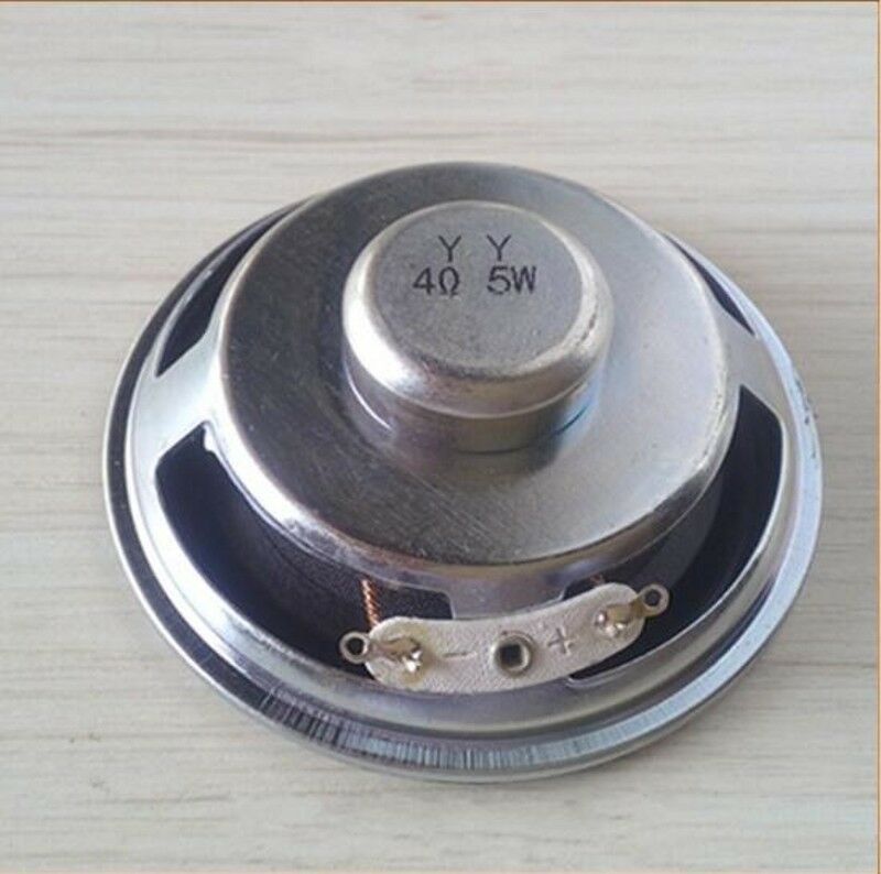 2pcs 2.5"inch 66mm Speaker 4Ω 5W Round loudspeaker Home Audio Parts
