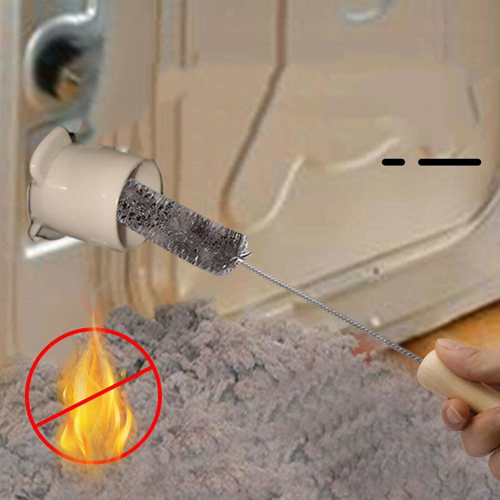 Long Sewer Cleaning Brush Bendable Kitchen Tub Clog Remover Hair Catcher