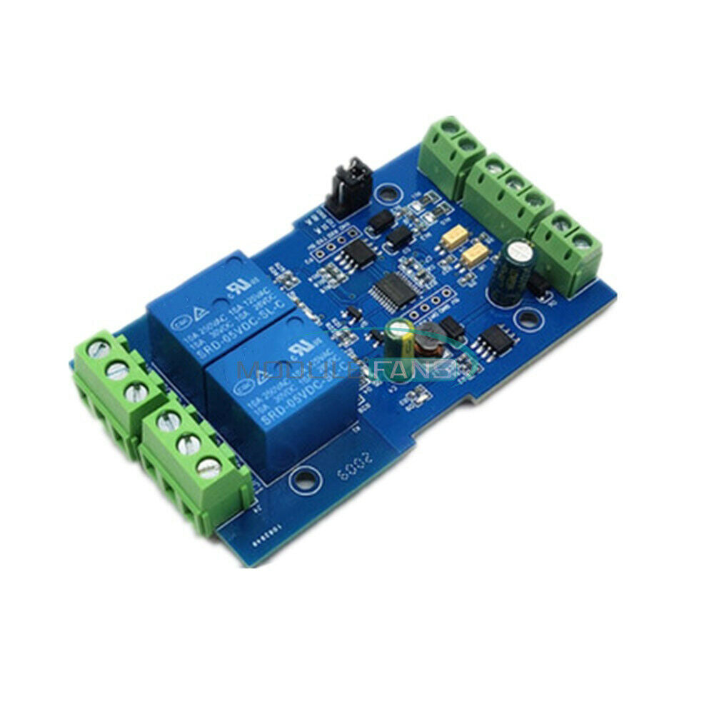 DC7-24V 2-Channel Relay Module RTU Switch Input And Output RS485/TTL