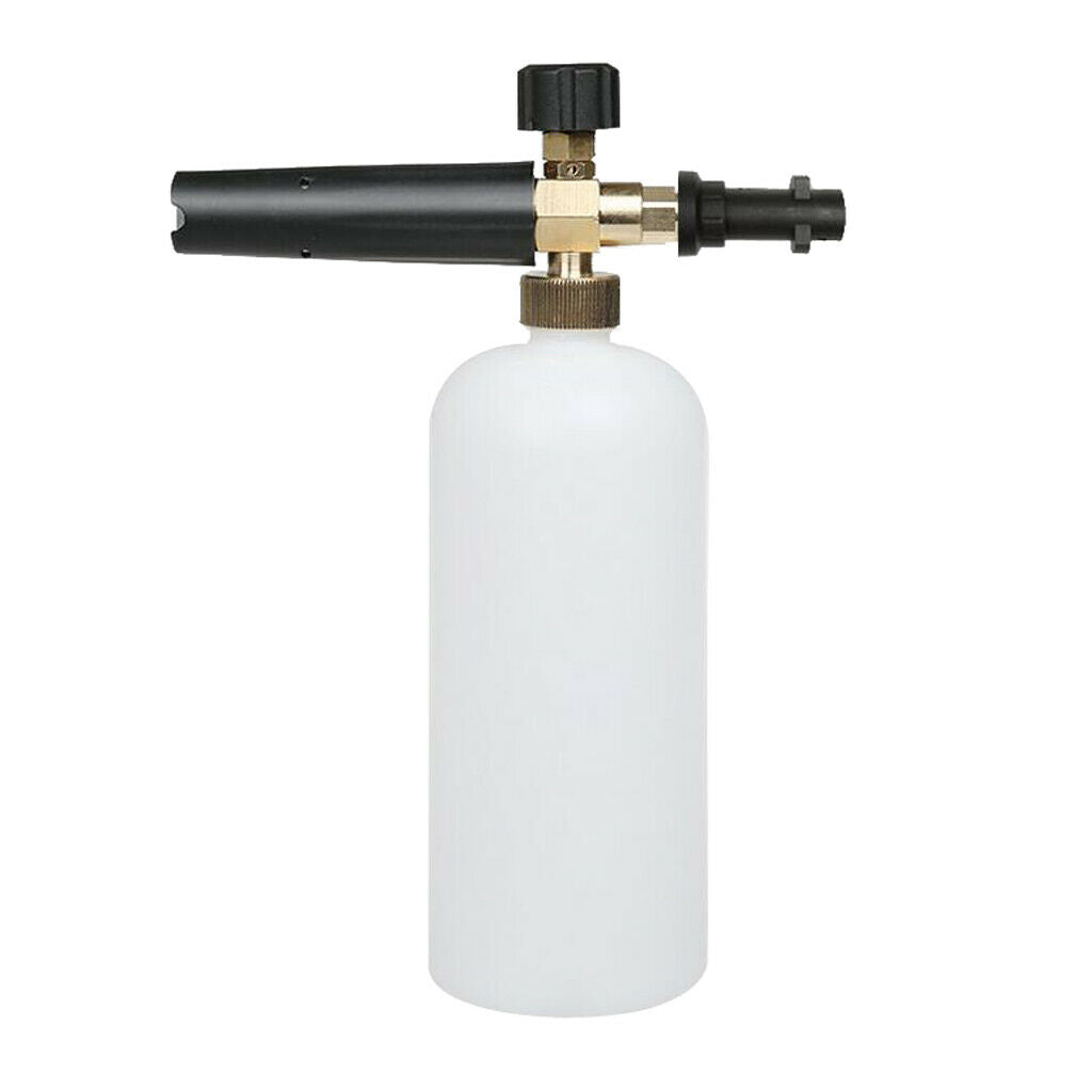 Snow Foam Washer Jet Car Wash Adjustable Lance Soap Spray 1L Bottle for Karcher