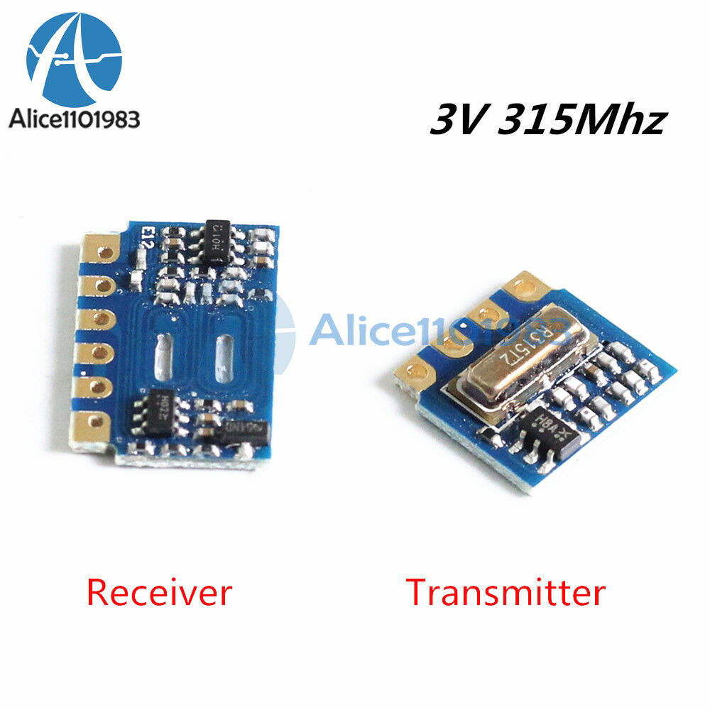 3V 315Mhz H3V3E MINI Wireless Receiver+Transmitter ASK Remote Transceiver