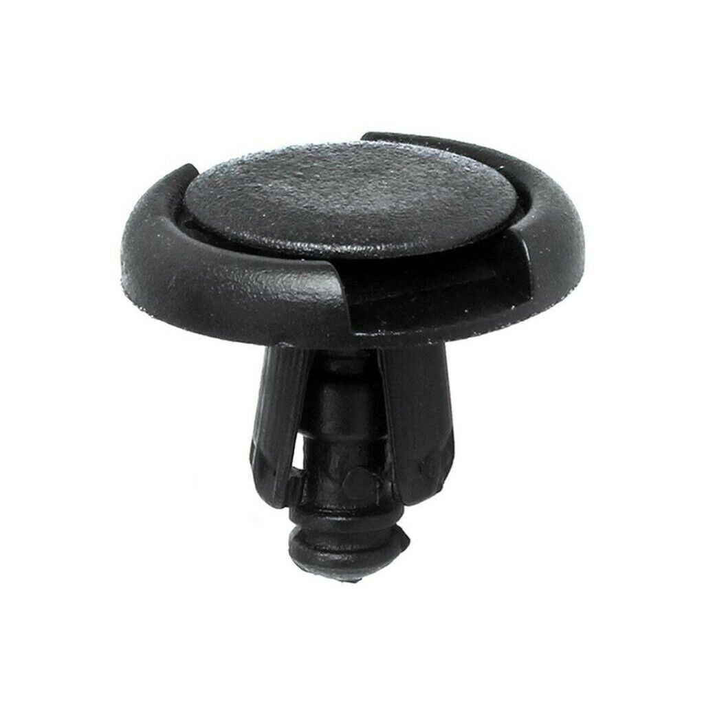 100 PCS 7mm Plastic Bumper Rivets Automotive Clip Fasteners For Auto Fenders