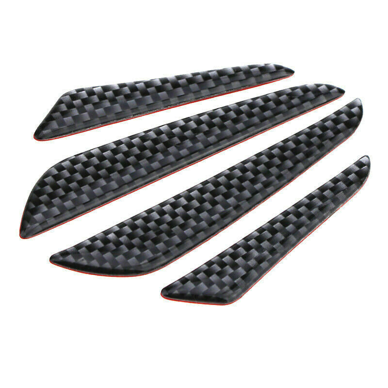 4x Anti-collision Trim Carbon Fiber Car Door Edge Guard Strip Protector B.l8
