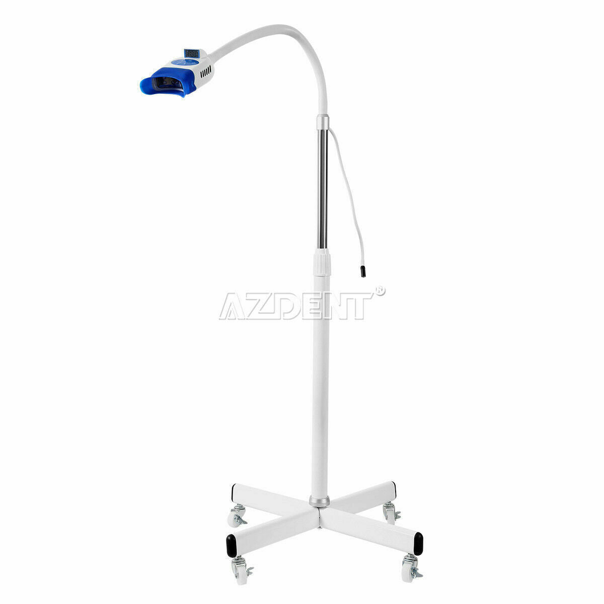 Dental Portable Mobile LED Teeth Whitening 10 Light Cold Tooth Bleaching Machine