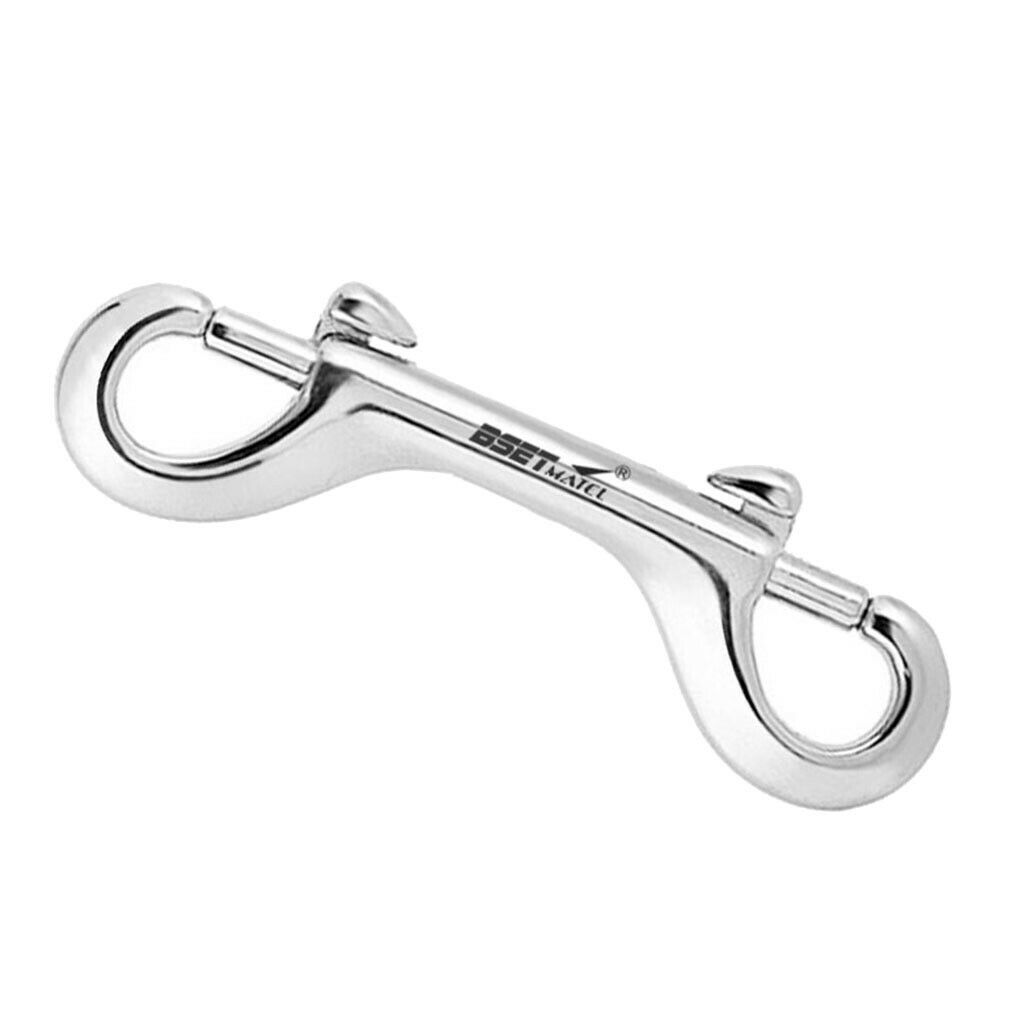 Anti-rust 115mm Double Ended Bolt Snap Hook Diving Accessories Equipment