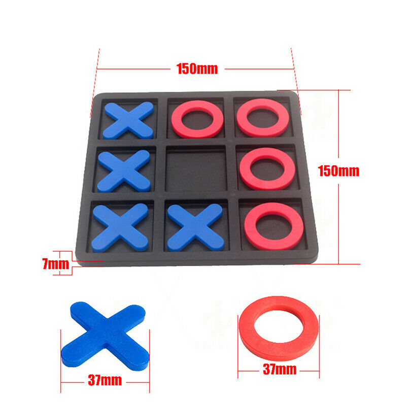 Tic Tac Toe Xo Chess Indoor Game Early Childhood Educational Interactive .l8