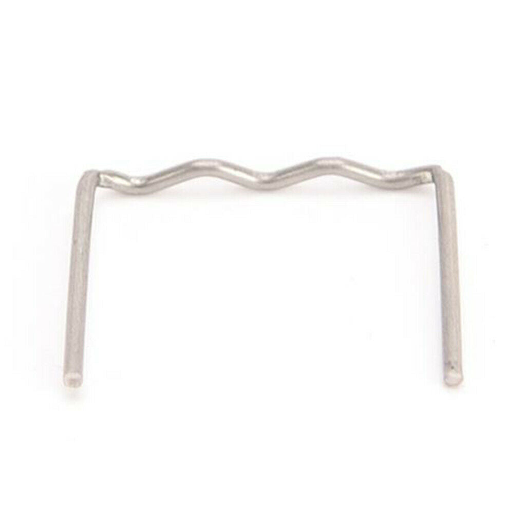 100x Pre Cut Inside Corner 0.8mm S Shape Staple For Car Bumper Repair Welder