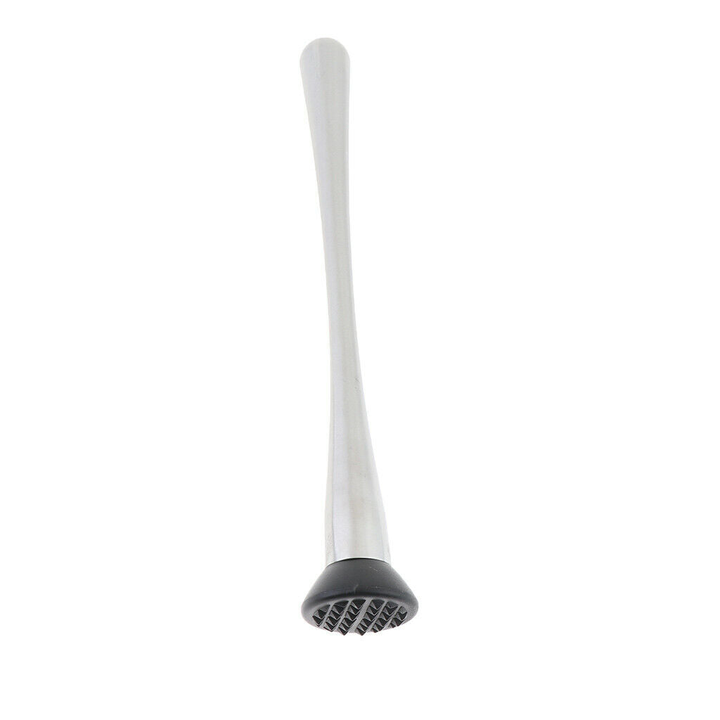 Bar Cocktail Muddler DIY Drink Bartenders Barware   Style 3-28.5cm
