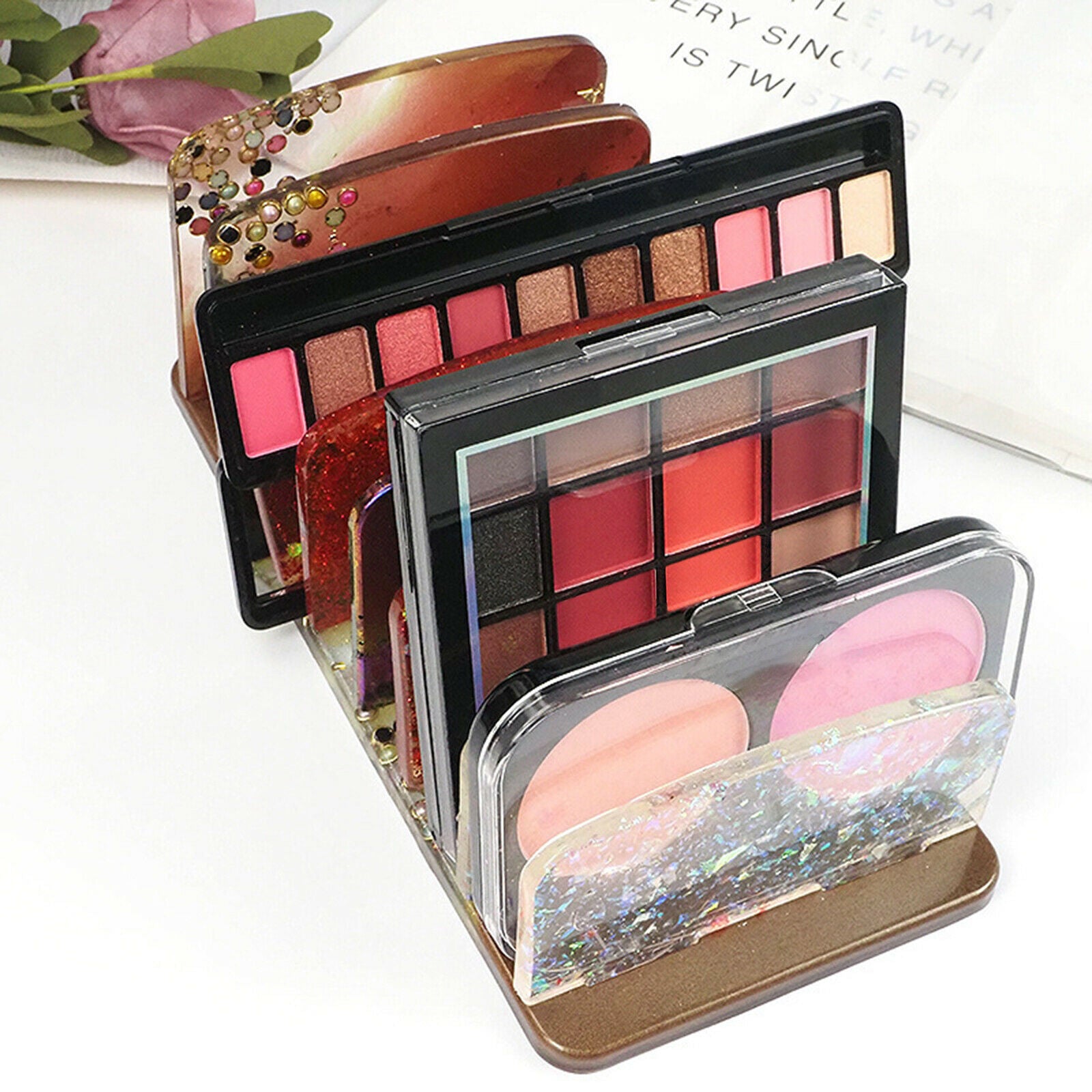 Makeup Organizer Molds Cosmetics Storage Moulds Eyeshadow Holder Crafts