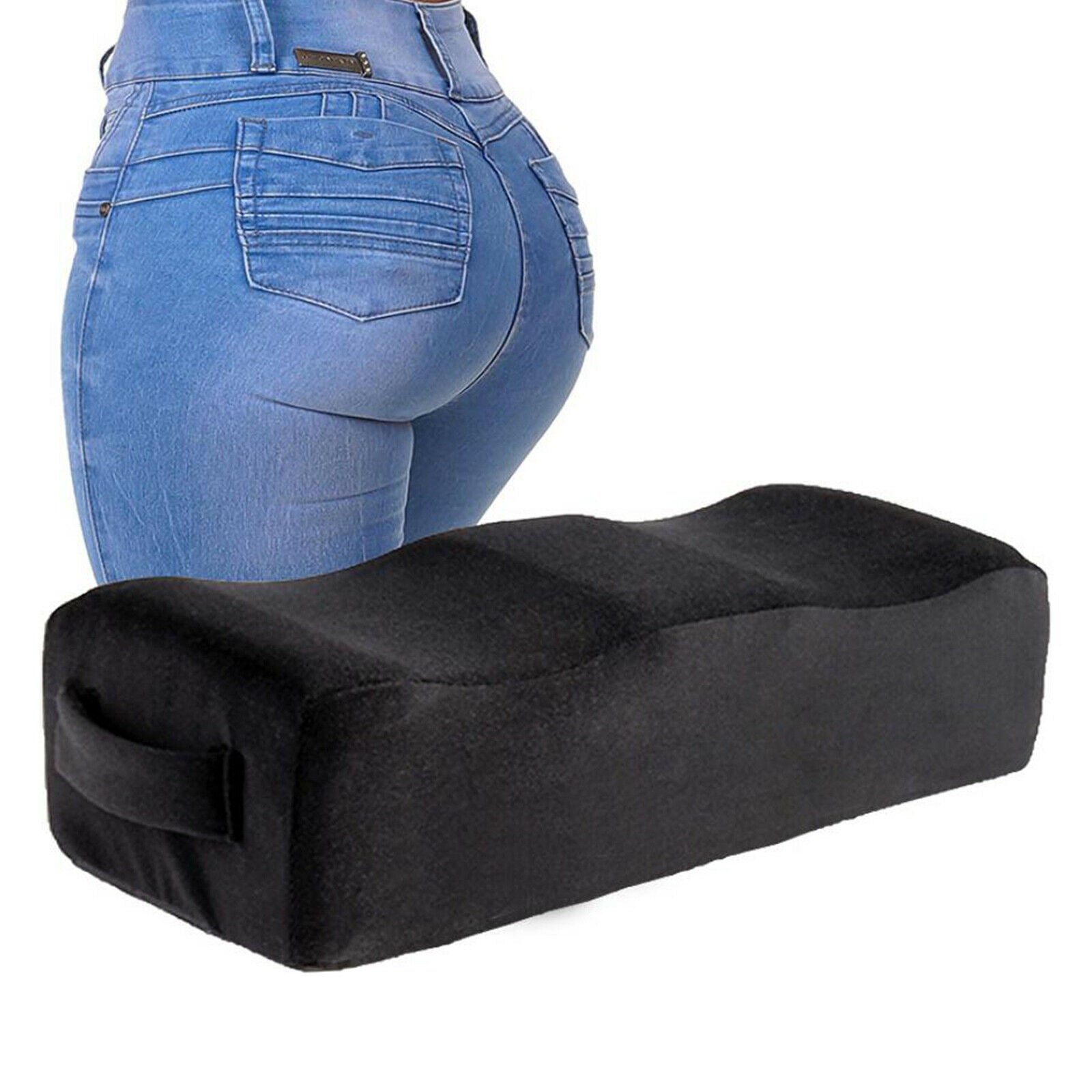 Buff Cushion BBL Brazilian Recovery Pillows Back Chair Cushion Pads Black