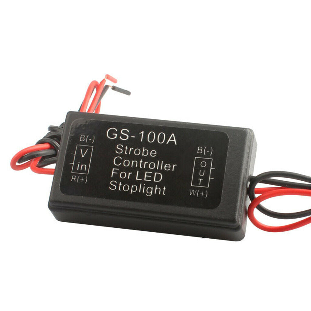 Car 12V 100A Back Brake Tail LED Flash Light Flashing Controller Module