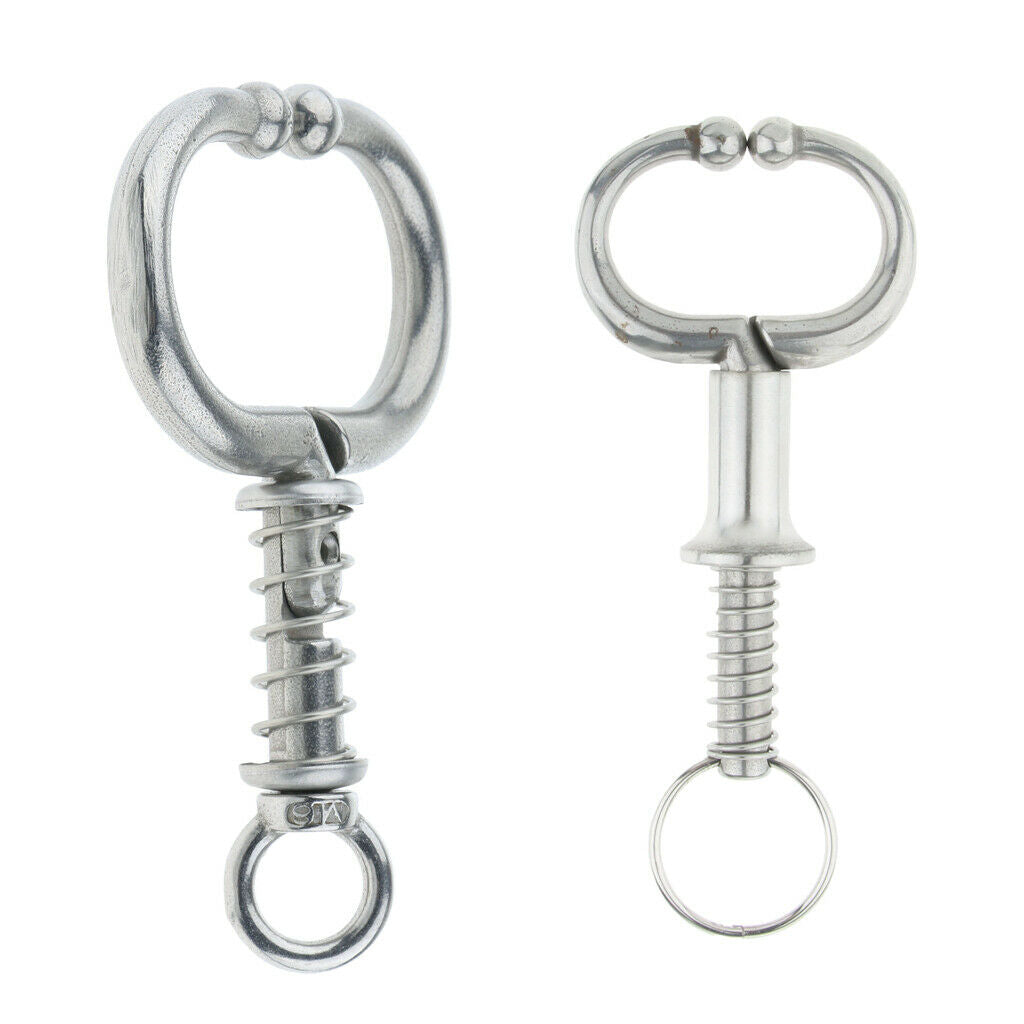 Stainless Bull Cow Nose Lead Show Cattle Steel Farm Ranch Veterinary M