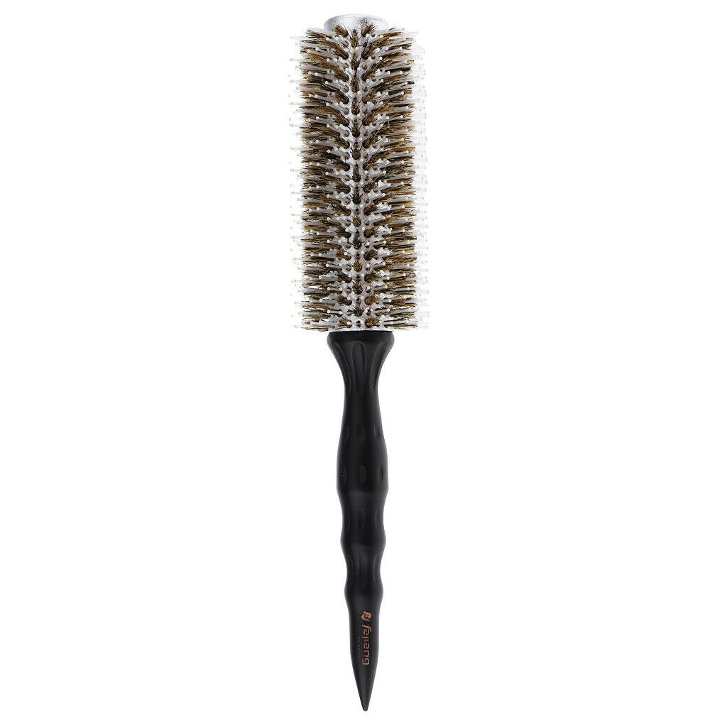 Bristle Round Styling Hair Brush Hair Blow Dryer & Curling Roll Hairbrush L