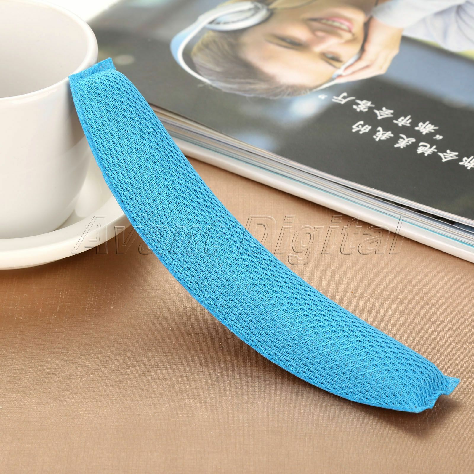 High Elasticity Foam Headband For Logitech G35 G930 G430 F450 Headphones Blue