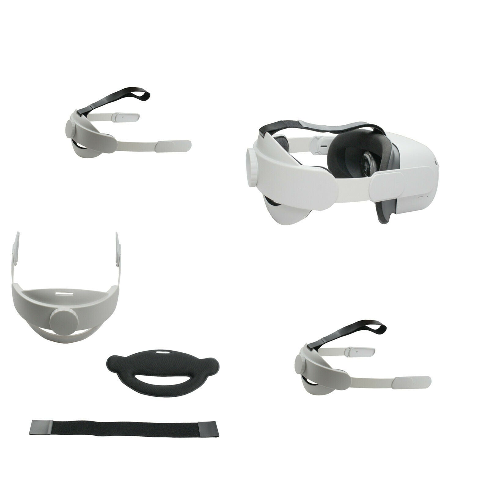 For Oculus Quest 2 Head Strap Pad Comfortable Headband Reduce Head Pressure Part