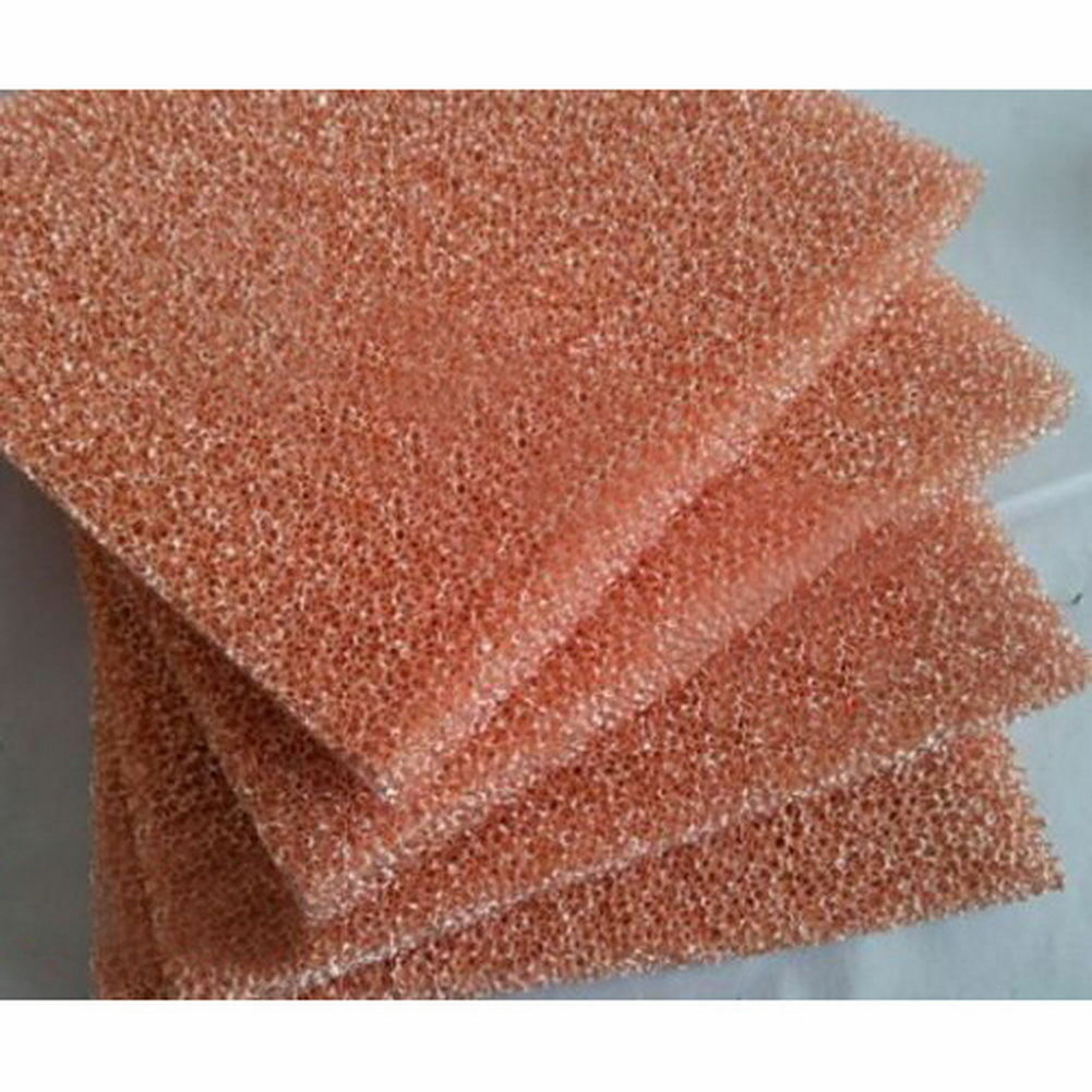 1pcs Copper Cu Foam Plate Sheet Size 100mm*100mm*2mm